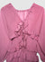Vestito lungo frill