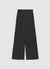 Pantalone wide leg sa naborima i iglom za rever