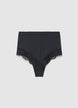 Hoch taillierter Shaping-Slip mit Spitze - S