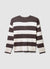 Maglia a righe in costina