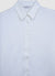 Chemise classique en simili satin