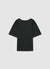 Solid colour raglan sleeve T-shirt