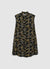 Long sleeveless patterned shirt