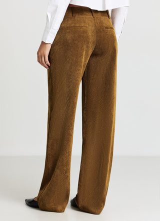 Pantaloni palazzo tessuto a righe