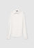 Camicia knit  a maniche lunghe a tinta unita
