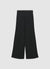 Pantalon palazzo en maille avec bordures