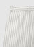 Striped linen palazzo trousers