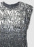 Abito corto con paillettes