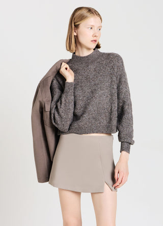 Cable knit jumper