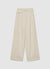 Pantaloni palazzo con pinces a righe sottili