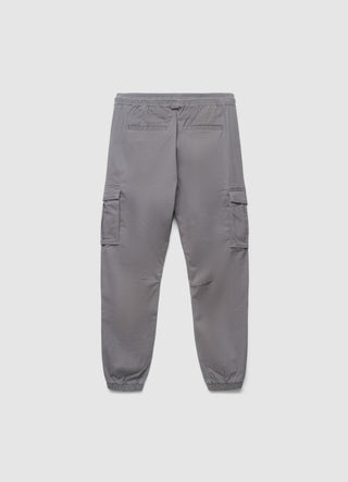 Pantaloni jogger cargo con coulisse