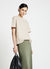 Plain crew neck T-shirt