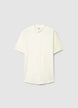 Camicia misto lino con collo coreana - 5XL
