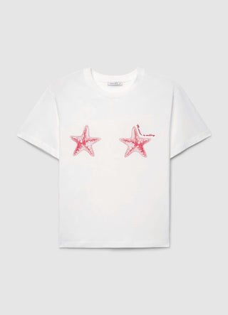 T-shirt with sea print
