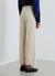 Pantaloni palazzo con pinces a righe sottili