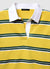 T-shirt a righe con collo polo