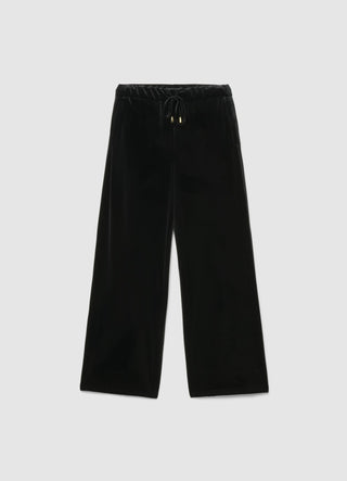 Pantalon palazzo avec cordon de serrage