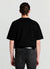 Loose plain-colour T-shirt