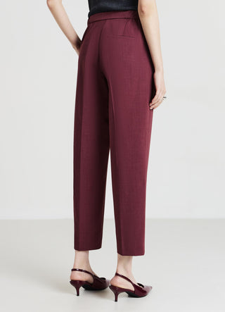 Plain cigarette trousers