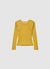 T-shirt a maniche lunghe effetto doppio con spalline
