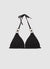 Triangle sea bra with rings