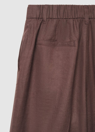 Linen palazzo trousers