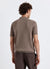 T-shirt polo in maglia a coste