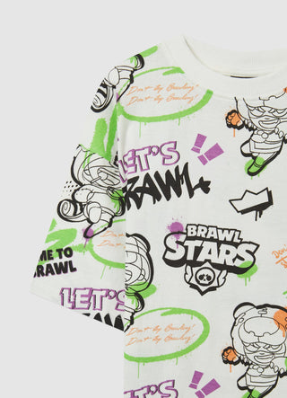 T-shirt avec impression Brawl Stars