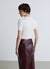 T-shirt polo a maniche corte in maglia