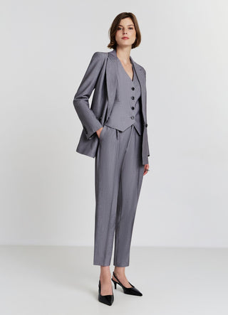 Pantaloni lunghi con pinces