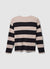 Gestreifter Strickpullover