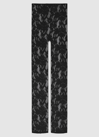Leggings lunghi in pizzo seamless