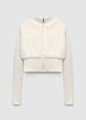 Crop-Pullover aus Kunstfell - XS