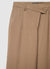 Pantaloni palazzo con patta asimmetrica
