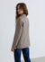 Giacca doppiopetto con revers e tasche con patta