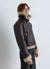 Giubbotto aviator con interno effetto montone