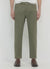 Pantaloni cropped in cotone