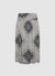 Langer Rock mit Bandana-Print