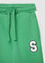 Pantaloni ginnici con bande laterali e patch