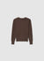 Crew neck cardigan with buttons