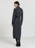 Long turtleneck knitted dress