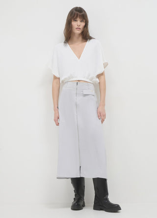 Blusa scollo a v