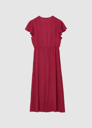 Kleid mit Volantärmeln