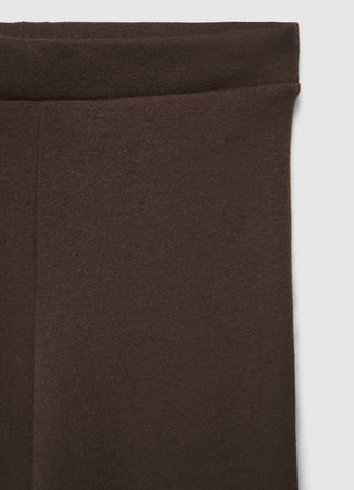 Flared gym trousers