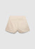 Solid colour wrap skort