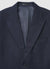 Single-breasted plain jacket with flap pockets
