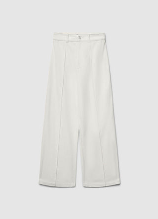 Pantaloni palazzo a tinta unita