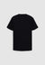 Unifarbenes T-Shirt mit Rundhalsausschnitt