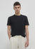 Unifarbenes T-Shirt mit Rundhalsausschnitt