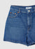 Bermuda in denim a vita alta